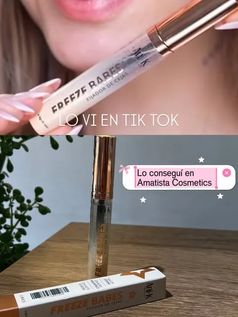 Publicación de Amatista Cosmetics en Instagram